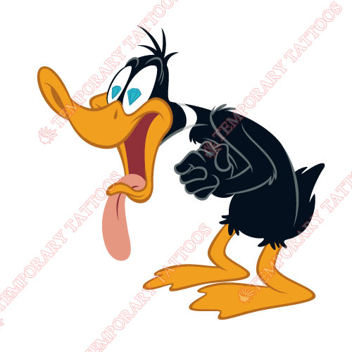 Daffy Duck Customize Temporary Tattoos Stickers NO.677